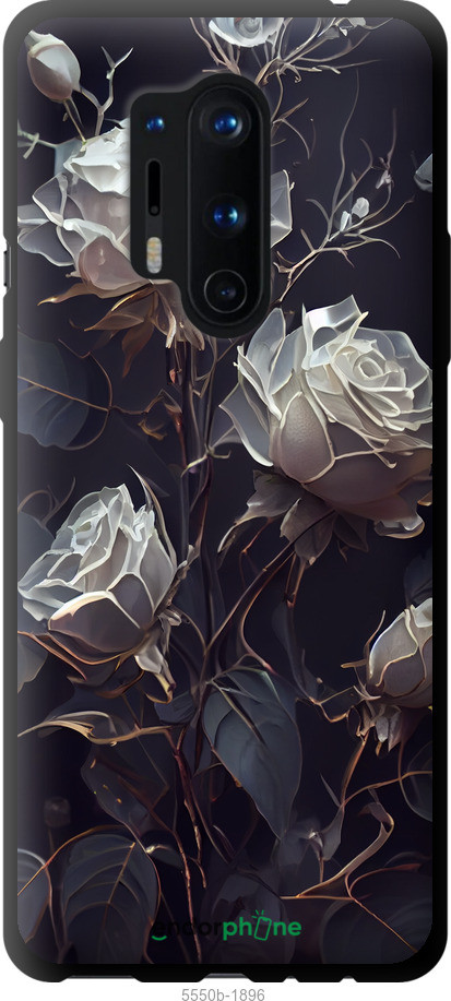 Чохол на OnePlus 8 Pro Троянді 2 "5550b-1896-1852"