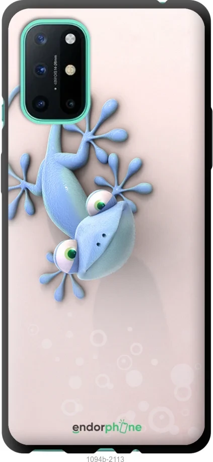 Чохол на OnePlus 8T Гекончик "1094b-2113-1852"