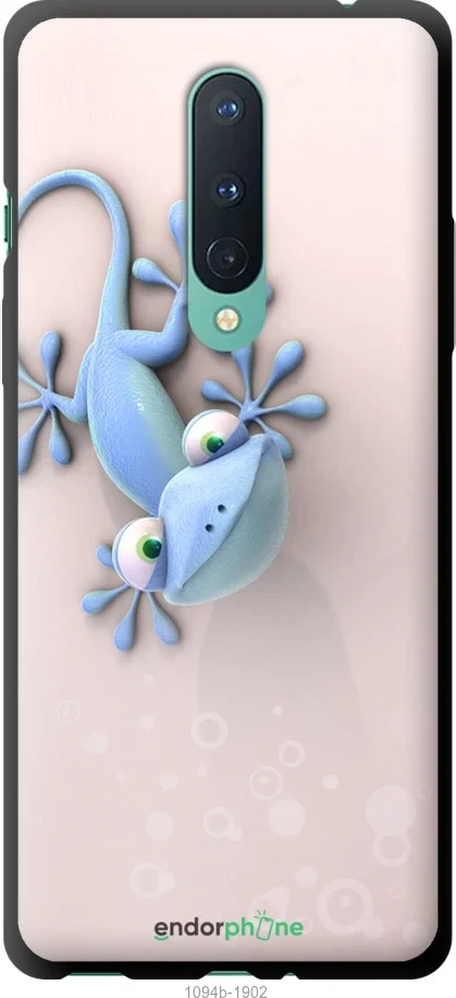 Чохол на OnePlus 8 Гекончик "1094b-1902-1852"