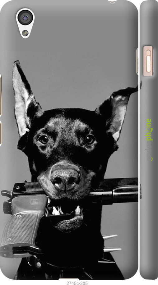 Чохол на OnePlus X Доберман "2745m-385-1852"