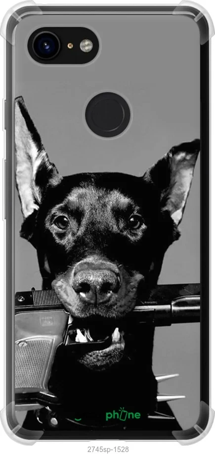 Чохол на Google Pixel 3 Доберман "2745sp-1528-1852"