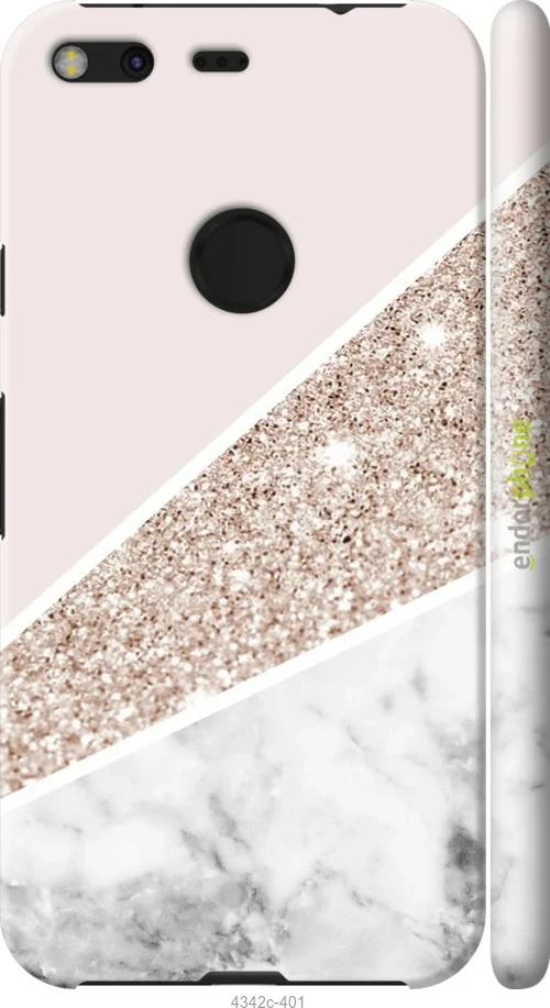 Чохол на Google Pixel XL Пастельний мармур "4342m-401-1852"