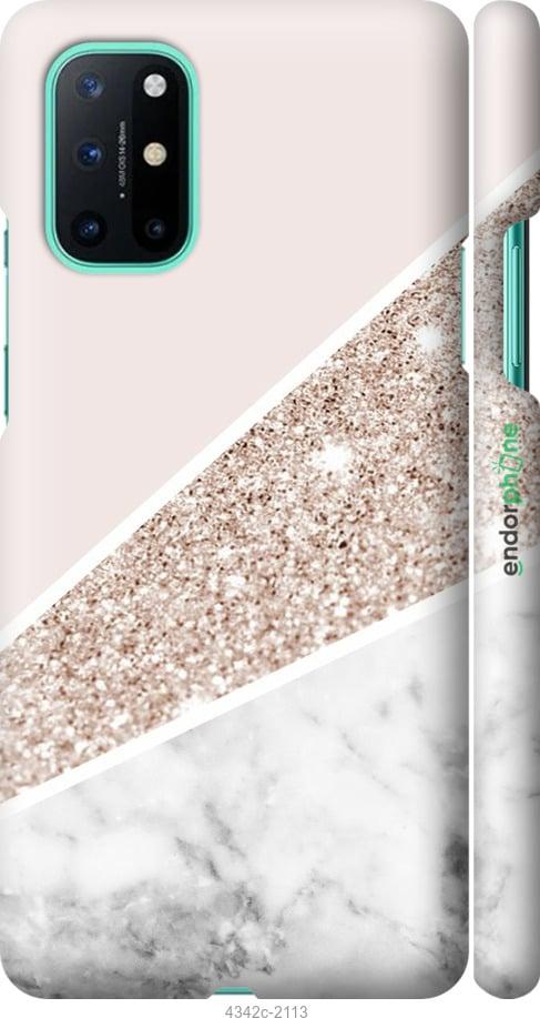 Чохол на OnePlus 8T Пастельний мармур "4342m-2113-1852"