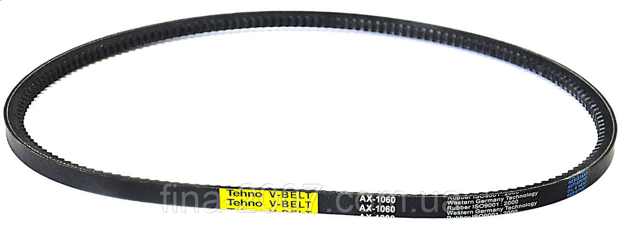 Ремінь А-1060 зубчастий / AX-1060