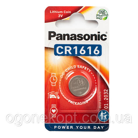 Panasonic CR1616 LITHIUM 3V, фото 1