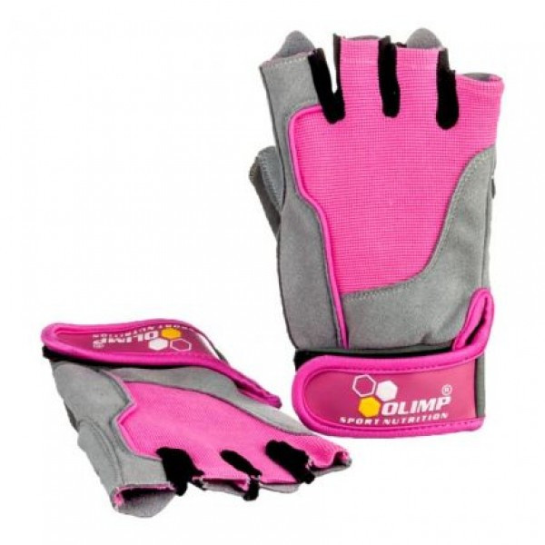 Перчатки Olimp HARDCORE FITNESS ONE Pink розмір XS