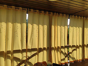 Штори з вуличної тканини від дощу, сонця, фото 2