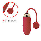 Віброяйце Svakom Ella Red - SO4851, фото 3