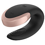 Смарт-вібратор для пар Satisfyer Double Love (Black) - SO4930, фото 5