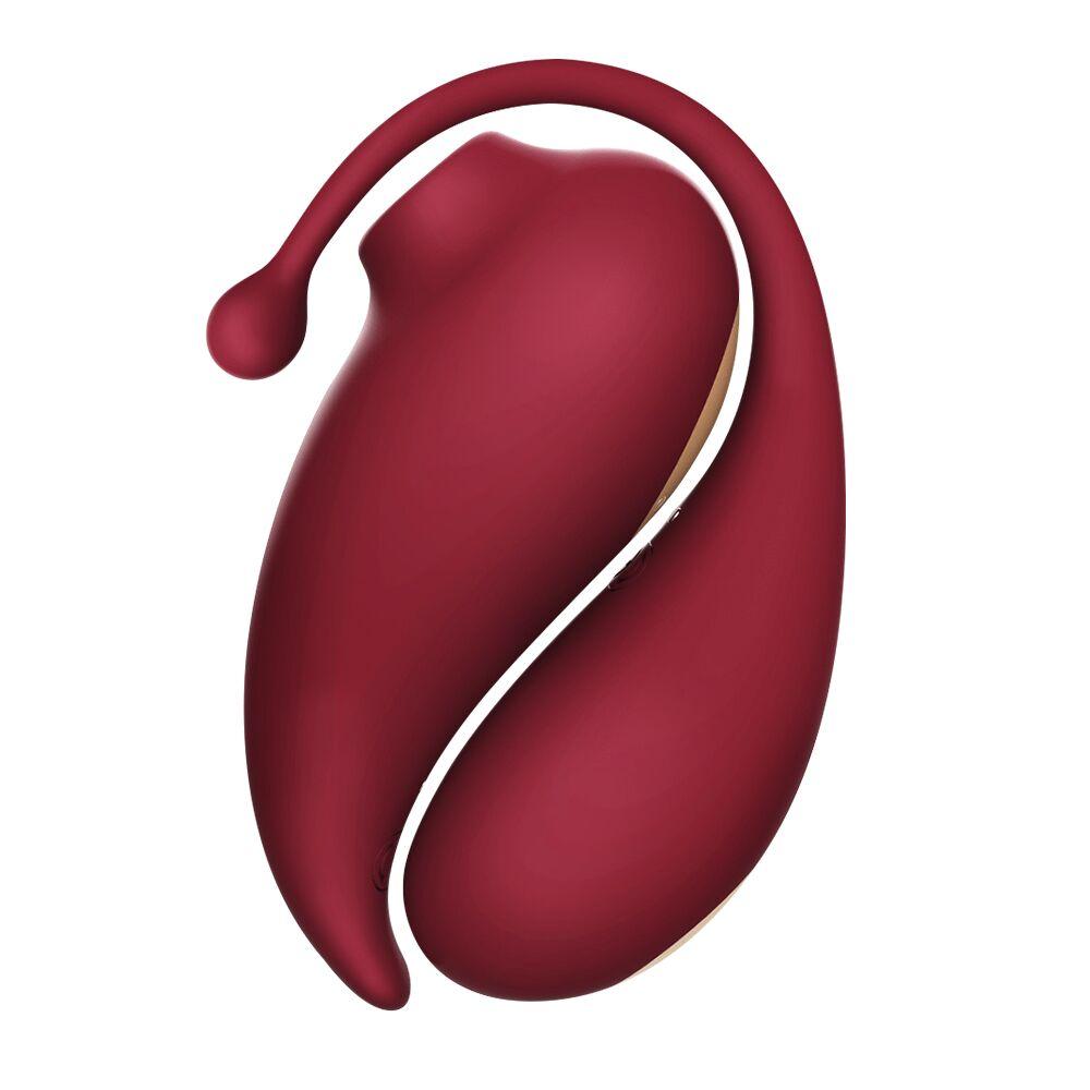 Смарт іграшка Adrien Lastic Inspiration: віброяйце і вакуумний стимулятор з керуванням зі смартфону - SO4480, фото 1