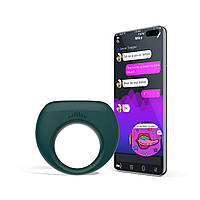 Ерекційне віброкільце Magic Motion Dante II, керування за допомогою смартфона, Зелений - SO5743