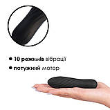 Потужний мінівібратор Svakom Tulip Black - SO6034, фото 3