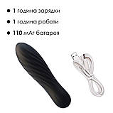 Потужний мінівібратор Svakom Tulip Black - SO6034, фото 4