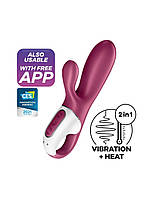 Смарт вібратор кролик із підігрівом Satisfyer Hot Bunny - SO6086