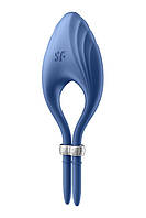Ерекційне віброкільце-ласо Satisfyer Duelist Blue, 10 режимів, потужний мотор - SO6275
