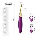 Універсальний вібратор Svakom Beatrice, 4 варіанти використання - SO6811, фото 2