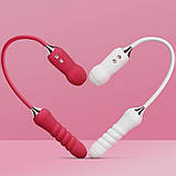 Пульсатор з вакуумним стимулятором KISTOY Cathy White на гнучкому з'єднанні - SO6037, фото 7