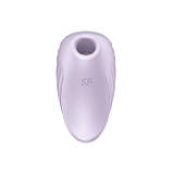 Вакуумний кліторальний стимулятор із вібрацією Satisfyer Pearl Diver Violet - SO6078, фото 3