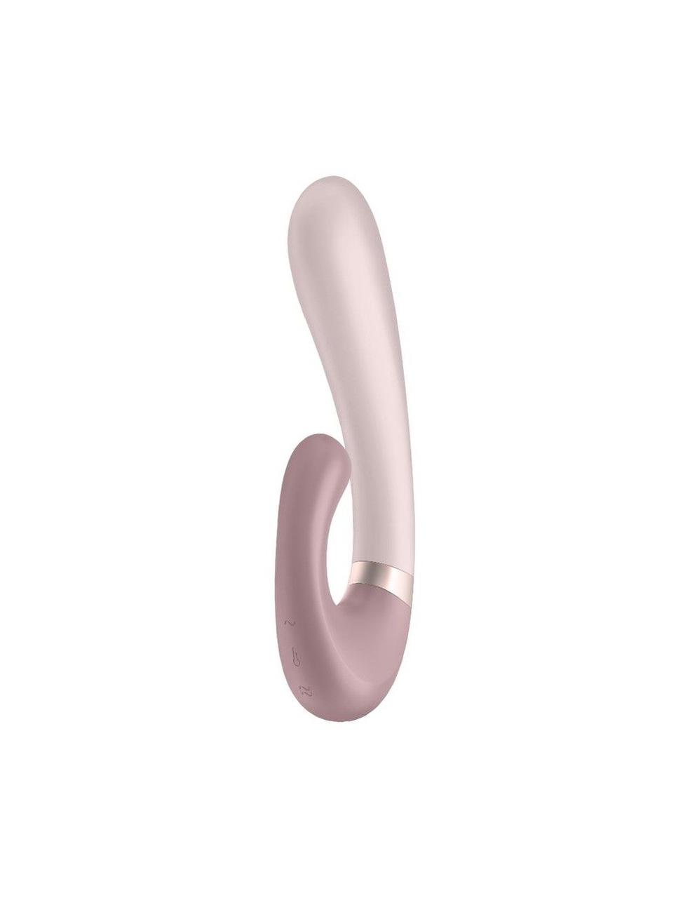 Смарт вібратор-кролик із підігрівом Satisfyer Heat Wave Mauve - SO6096, фото 1