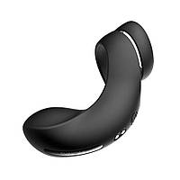 Подвійне ерекційне кільце Svakom Benedict Black зі стимуляцією промежини, Черный - SO6300