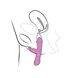 Вібратор-кролик Adrien Lastic Ares 2.0 з петелькою для пальця, що перезаряджається - SO6022, фото 4