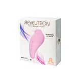 Вакуумний стимулятор Adrien Lastic Revelation Pink, режим Boost - SO4867, фото 6