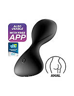 Анальна смарт-пробка з вібрацією Satisfyer Trendsetter Black - SO6099