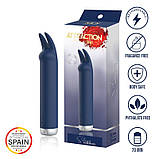 Вібратор для клітора MAI BUNNY, пружні вушка, особливо потужний - SO6576, фото 3