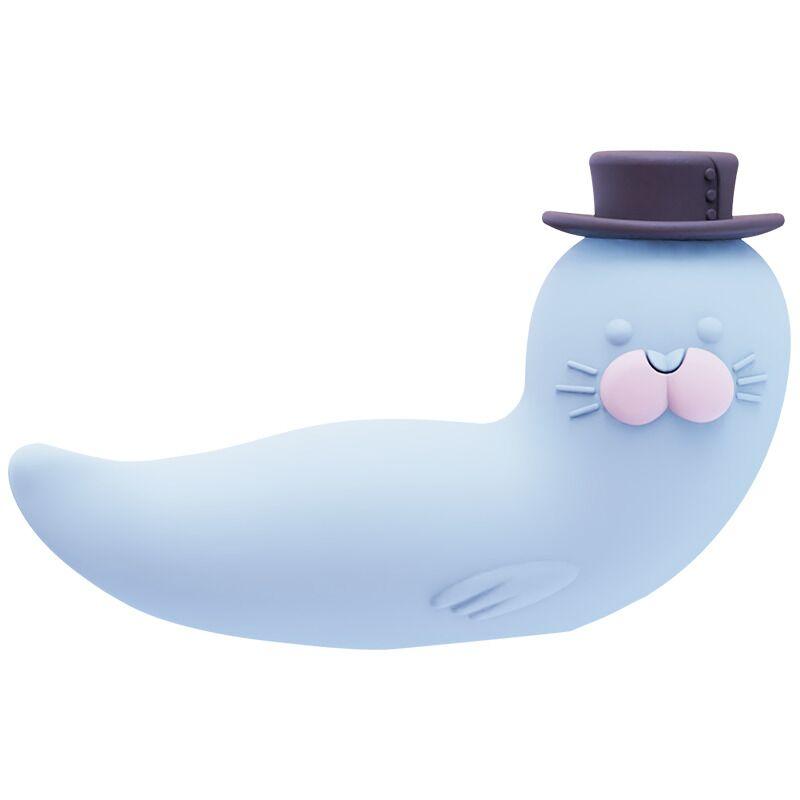 Вакуумний вібратор CuteVibe Franky Blue - SO6549, фото 1