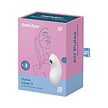 Вакуумний вібратор Satisfyer Vulva Lover 2 White - SO6712, фото 4