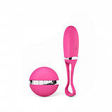 Віброяйце Dorcel Secret Delight Magenta з пультом ДК, з турборежимом і голосовим керуванням - SO3078, фото 2