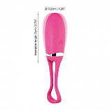 Віброяйце Dorcel Secret Delight Magenta з пультом ДК, з турборежимом і голосовим керуванням - SO3078, фото 6