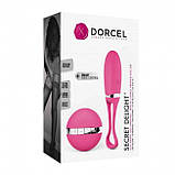 Віброяйце Dorcel Secret Delight Magenta з пультом ДК, з турборежимом і голосовим керуванням - SO3078, фото 7