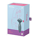 Вібромасажер Satisfyer Mini Wand-er Grey - SO7793, фото 7