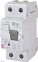 Автоматический дифференциальный выключатель KZS-2M C 6/0,03 тип AC (10kA) 2173121 ETI