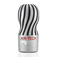 Мастурбатор Tenga Air-Tech Ultra Size, вища аеростимуляція та всмоктувальний ефект, Білий - ATH-001G