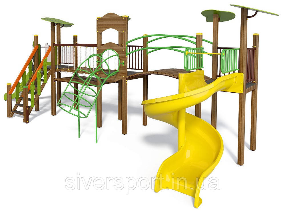 Ігровий комплекс "Панда міні" SiverSport T907.2M, фото 1