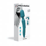 Вібромасажер з двома насадками Love To Love R-EVOLUTION TEAL ME, гнучка головка - SO3823, фото 7