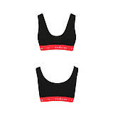 Спортивний топ на широких бретелях Passion PS003 TOP L, black - SO4211, фото 5