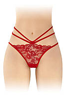 Трусики з відкритою попкою Fashion Secret Nadia Red - SO4062