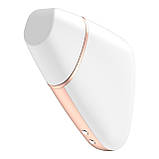 Вакуумний кліторальний стимулятор Satisfyer Love Triangle White з керуванням через інтернет - SO3896, фото 2