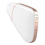 Вакуумний кліторальний стимулятор Satisfyer Love Triangle White з керуванням через інтернет - SO3896, фото 4