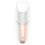 Вакуумний кліторальний стимулятор Satisfyer Love Triangle White з керуванням через інтернет - SO3896, фото 6