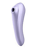 Смарт-вібратор та вакуумний стимулятор 2в1 Satisfyer Dual Pleasure Mauve - SO4106, фото 4