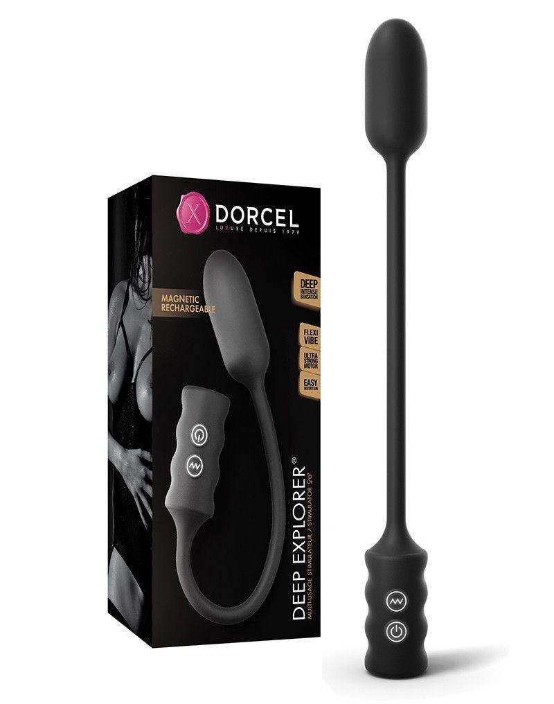 Виброяйце Dorcel Deep Explorer, підходить для вагінальної та анальної стимуляції, потужне, Черный - SO2948, фото 1