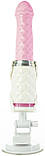Розкішний вібратор-пульсатор з присоскою Pillow Talk - Feisty Thrusting Vibrator Pink - SO4534, фото 4