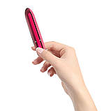 Віброкуля PowerBullet - Pretty Point Rechargeable Bullet Pink, Рожевий - SO5566, фото 3