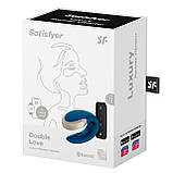 Смарт-вібратор для пар Satisfyer Double Love (Blue) - SO4929, фото 7