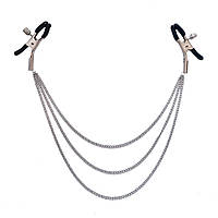 Затискач для сосків Art of Sex - Nipple Jewerlry Three Chains - SO5857