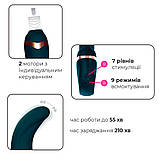 Пульсатор із вакуумною стимуляцією клітора Adrien Lastic My G (Teal) - SO6028, фото 3